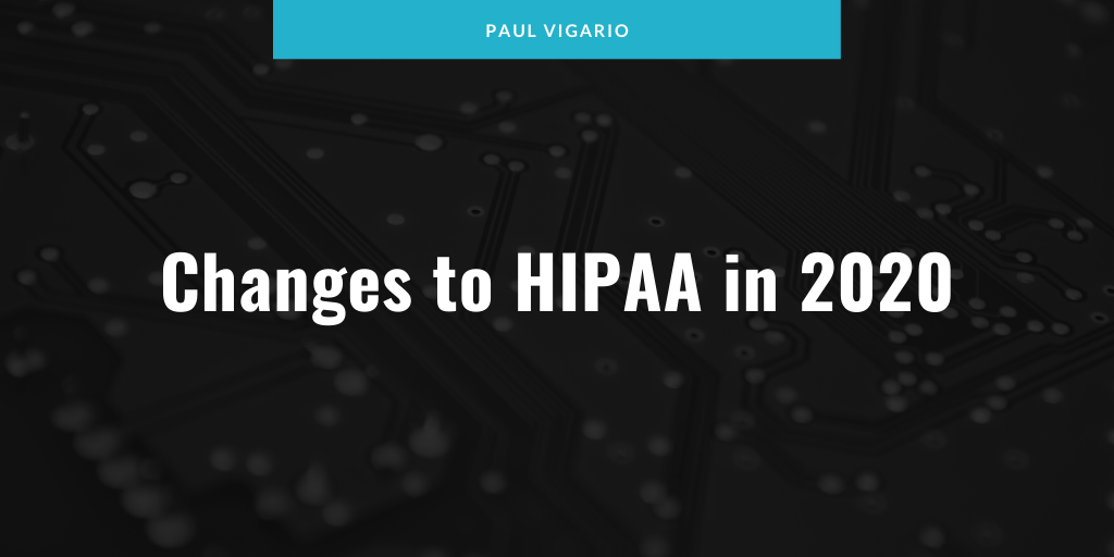 Changes to HIPAA in 2020
